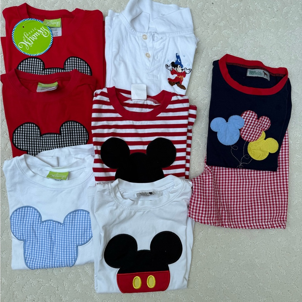 Mixed brand and size Disney lot sizes 6-8